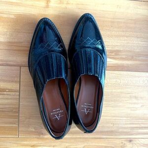 Aquatalia Loafer Patent Leather (size 5, black)